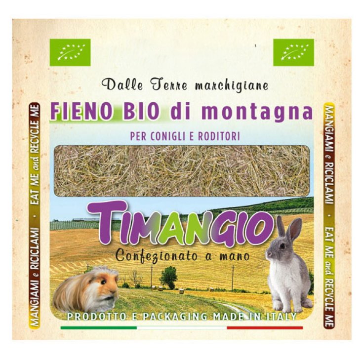 Ti Mangio Fieno Bio Conigli Roditori 500g