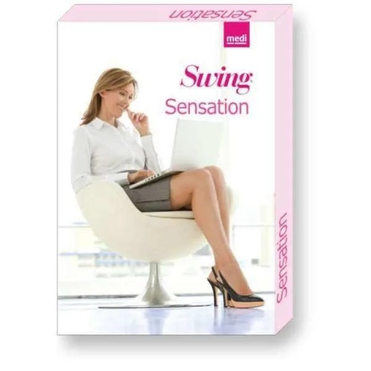 Collant 18mmHg Nero Tg.4 Medi Swing Sensation 1450