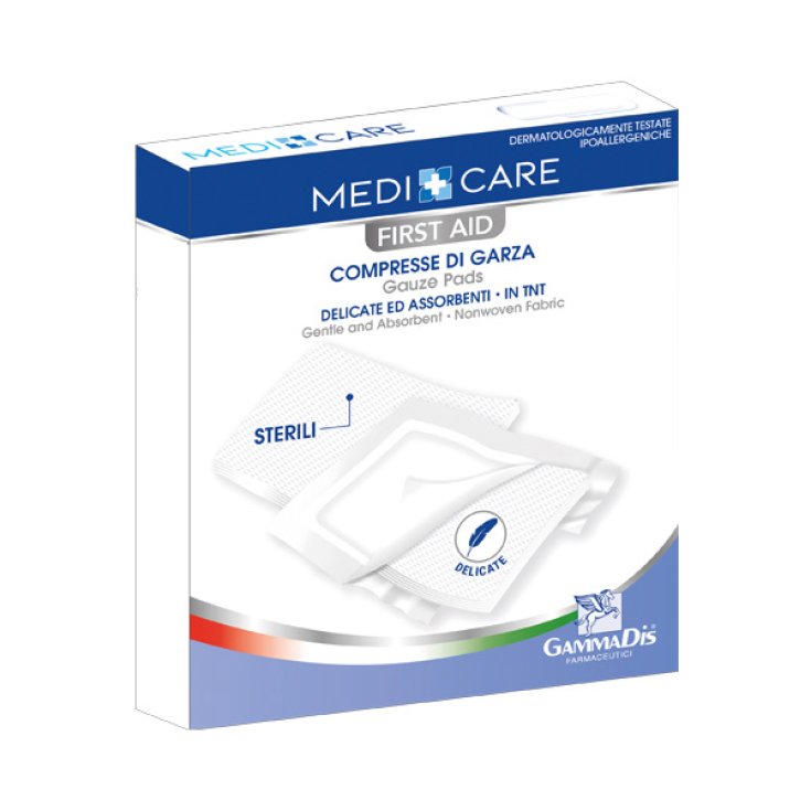 Garza in TNT First Aid 36x40cm GammaDis&reg; 10 Pezzi