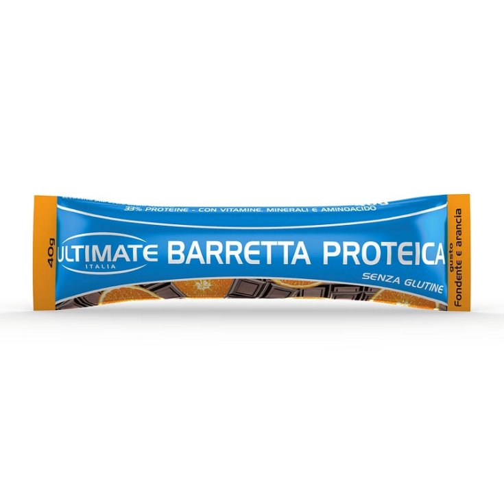 Barretta Proteica Fondente e Arancia ULTIMATE 40g