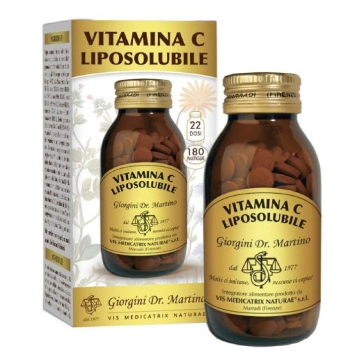 Vitamina C Liposolubile Dr.Giorgini 180 Pastiglie