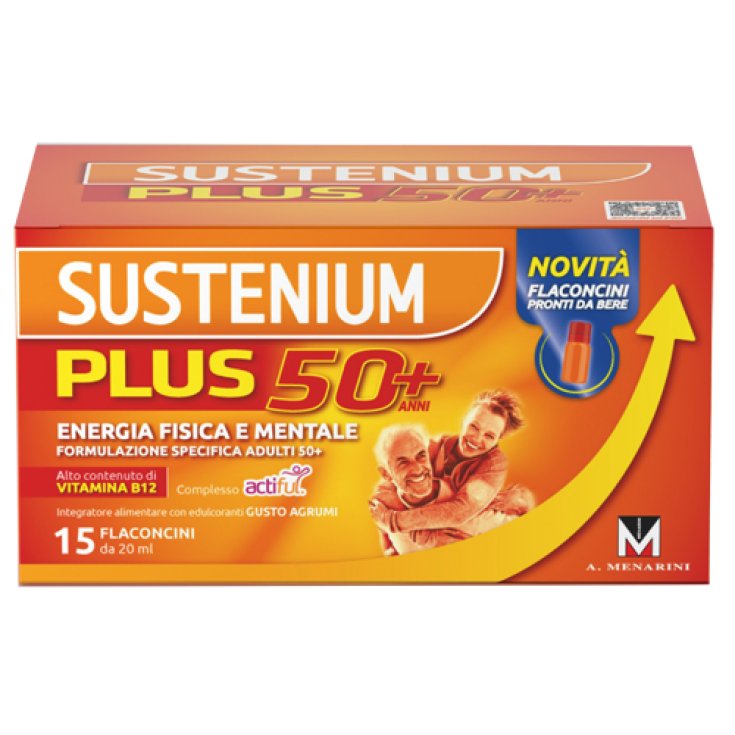 Sustenium Plus 50+ 15 Flaconcini