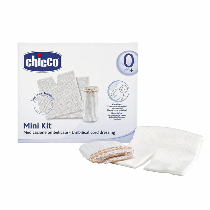 Mini Kit Medicazione Ombelicale Chicco 6 Pezzi