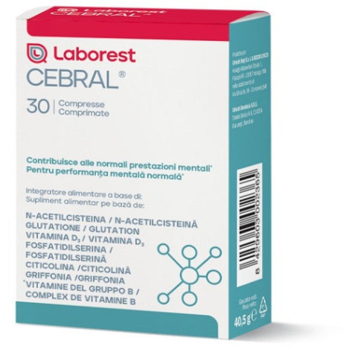 Cebral Laborest 30 Compresse