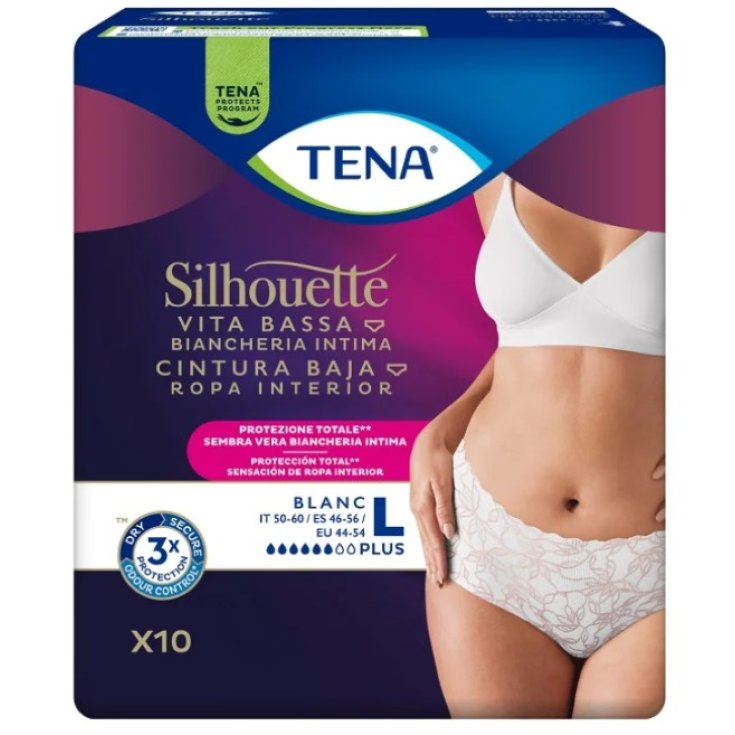 Silhouette Vita Bassa Blanc L Tena 10 Pezzi