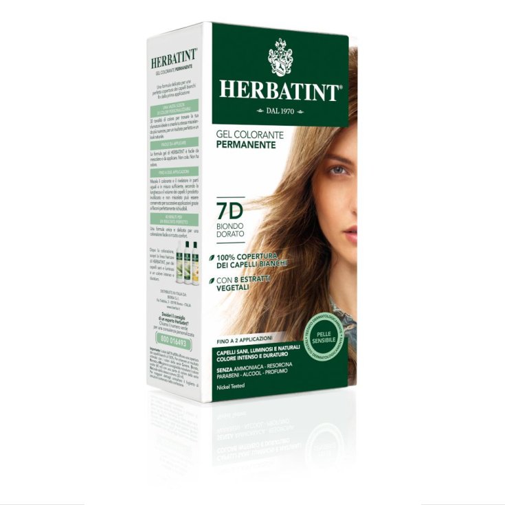 Gel Colorante Permanente 7D Herbatint&reg; 1 Kit