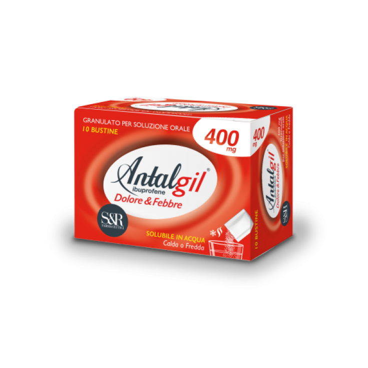 Antalgil Ibuprofene Dolore E Febbre S&R Farmaceutici 10 Bustine