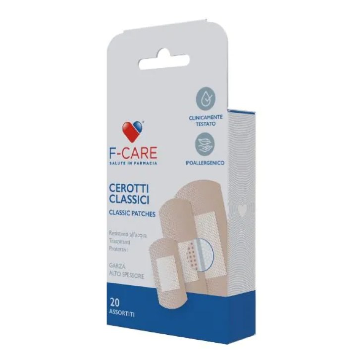 Cerotti Classici F Care 20 Assortiti Cerotti Classici F Care 20 Assortiti