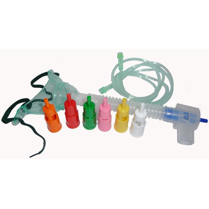 Maschera Venturi Adulti +7 Con Raccordo Fiab 1 Pezzo