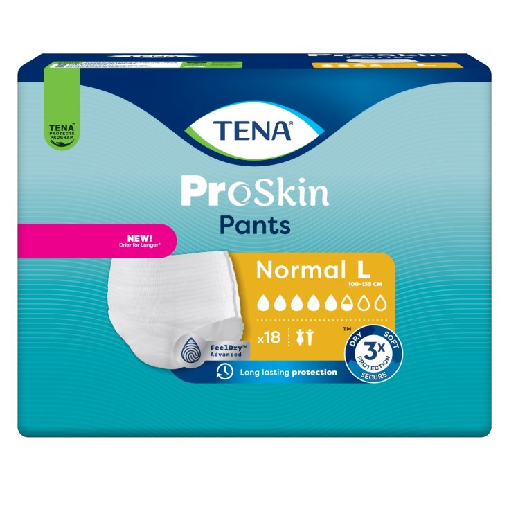 Pants Normal Tg.L Pro Skin Tena 18 Pezzi