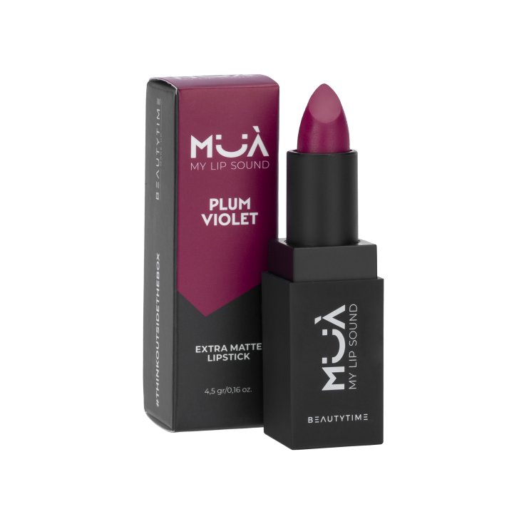 Muà My Lip Sound Plum Violet Beautytime 4,5g Muà My Lip Sound Plum Violet Beautytime 4,5g