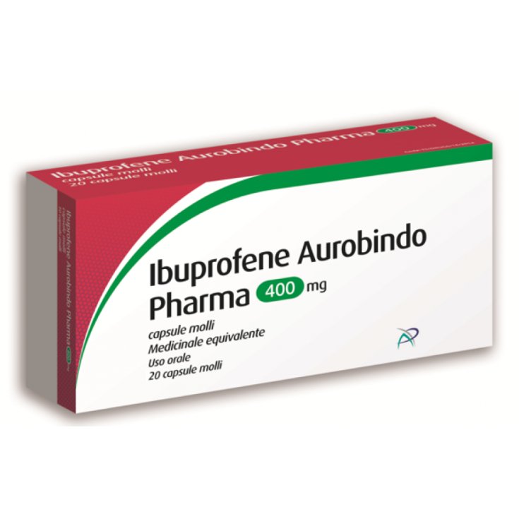 Ibuprofene 400mg Aurobindo 20 Capsule Molli