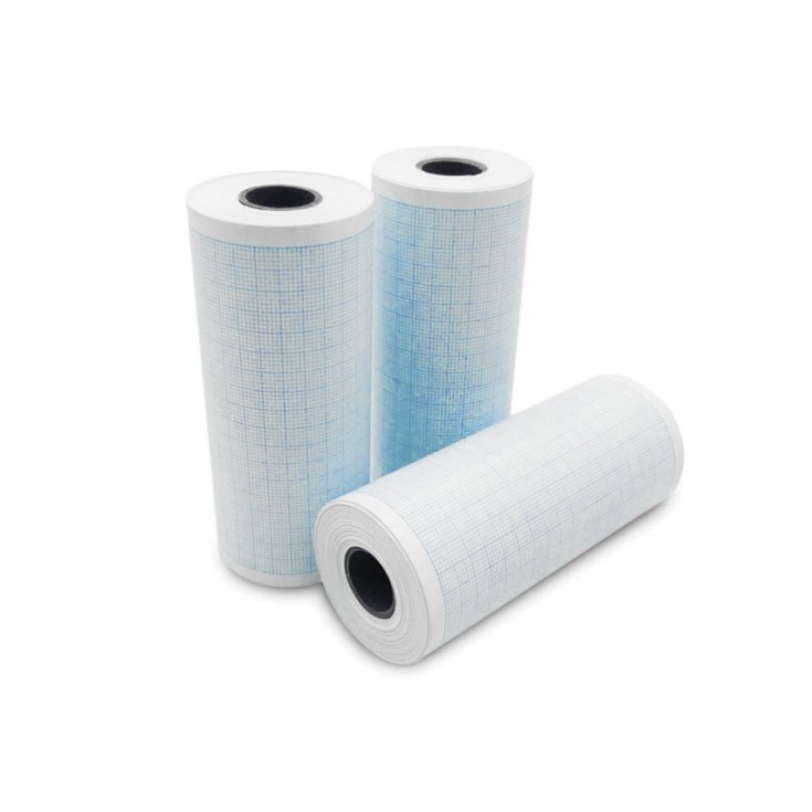 Carta Termica ECG 120mmx18m Blu GIMA 10 Rotoli