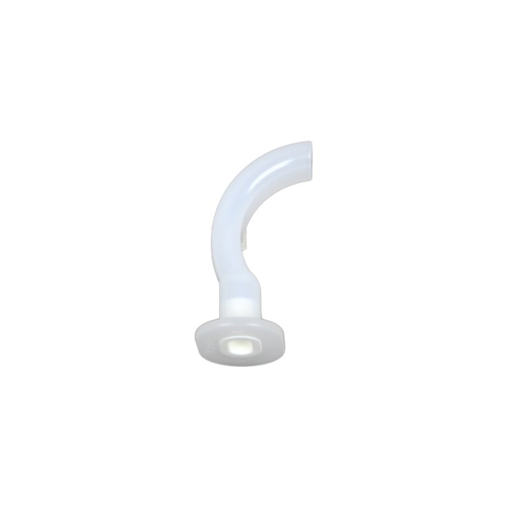 Cannula Guedel 70mm Ragazzi Bianco GIMA 10 Pezzi