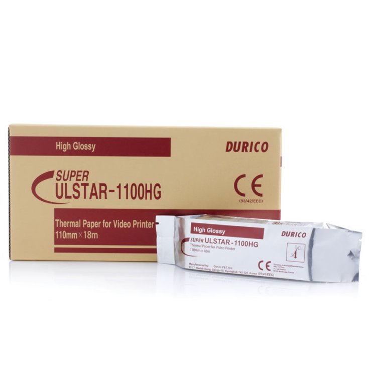 Carta Termica ECG DURICO UPP-110HG 5 Pezzi