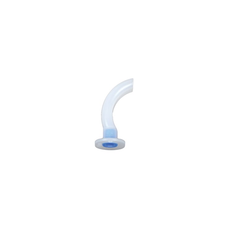 Cannula Guedel 50mm Bambini Blu GIMA 10 Pezzi