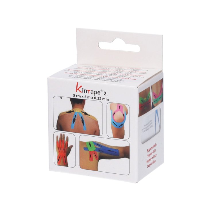 TAPING PRO KINESIOLOGIA Rosa Pelle 5cm x 5m