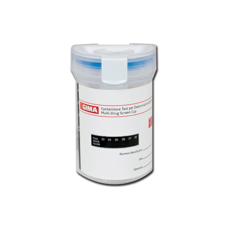 Cup Test Droghe GIMA 25 Pezzi