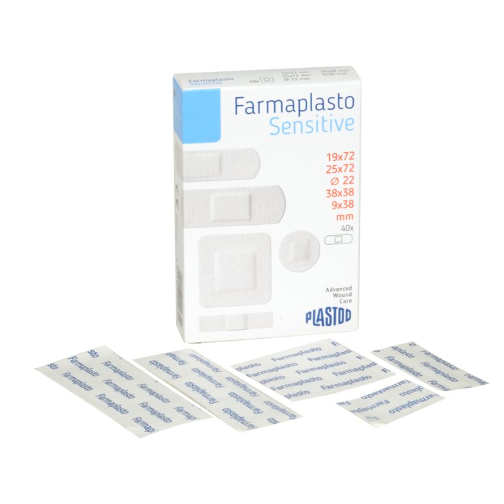 Farmaplasto Sensitive Cerotti 5 Misure 80x40 Pezzi