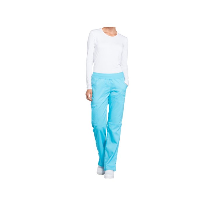 Pantaloni Pull-On Cherokee Revolution - Donna XS - Turchese GIMA