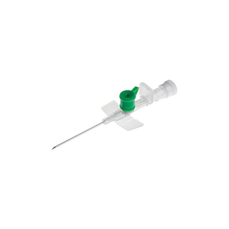 Ago Cannula 1 Via 18G - 45 mm Verde GIMA 50 Pezzi