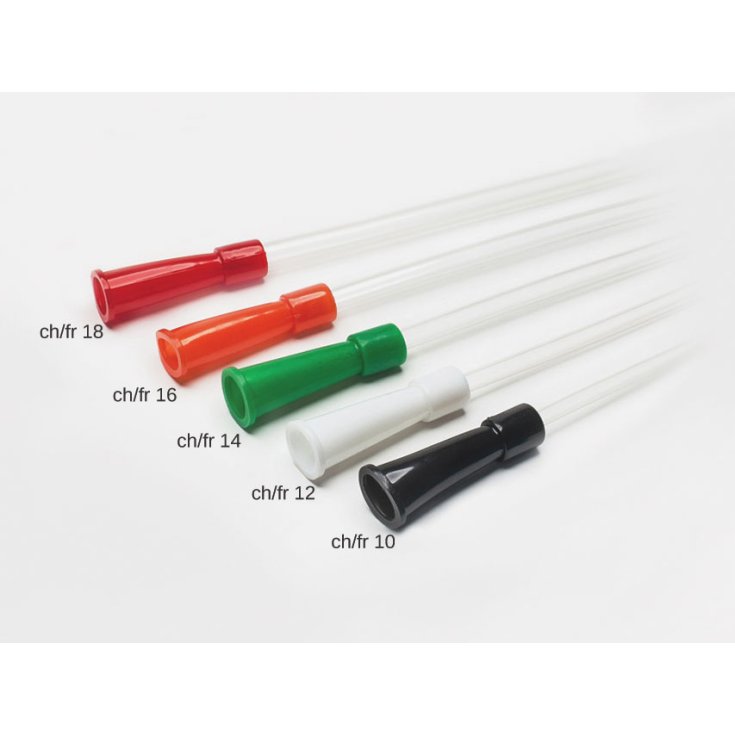 Catetere Nelaton Ch/Fr 18 - Uomo - 38cm GIMA 100 Pezzi