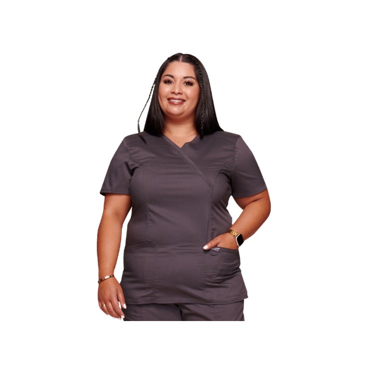 Casacca Finto Incrocio Cherokee Revolution - Donna L - Peltro GIMA