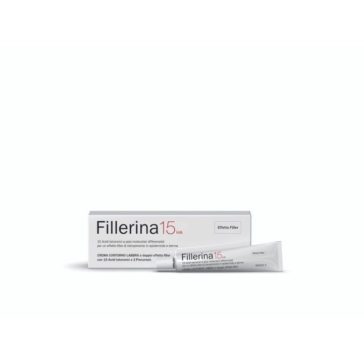 Fillerina 15 HA Crema Contorno Labbra Grado 3 15ml