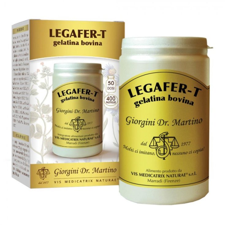 LEGAFER-T Gelatina Bovina 400 Pastiglie