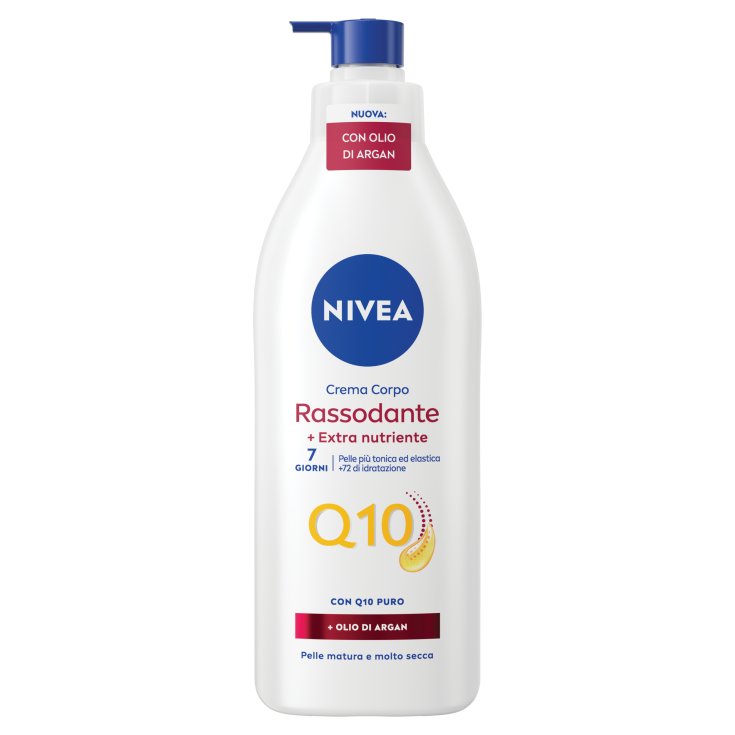 Crema Corpo Rassodante Q10 Argan NIVEA 400ml