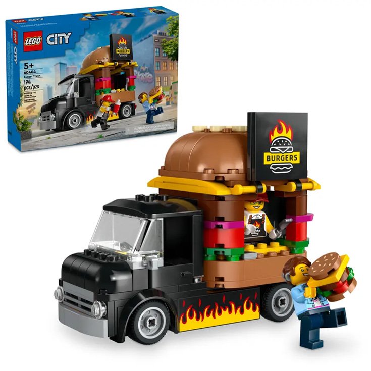 CITY GREAT VEHICLES Furgone Hamburger LEGO&reg; 60404