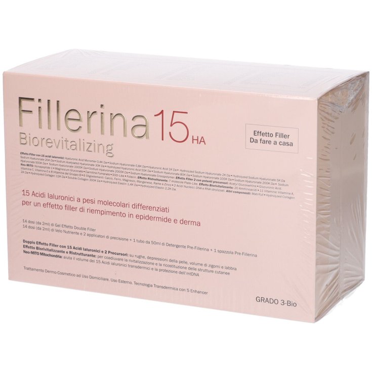 Fillerina 15 Ha Biorevitalizing Grado 3 Bio + Prefillerina Labo 110ml