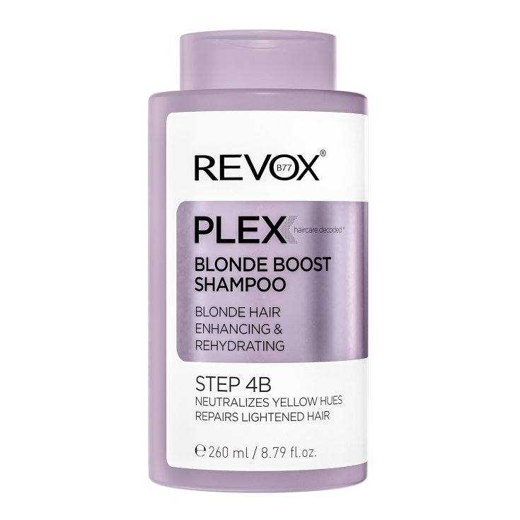 Plex Blonde Boost Shampoo Step 4B Revox B77 260ml