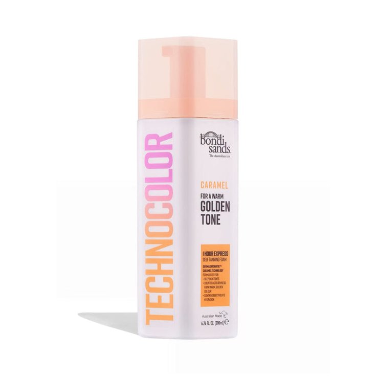 Technocolor Caramel 1 Hour Express Self Tanning Foam Bondi Sands 200ml