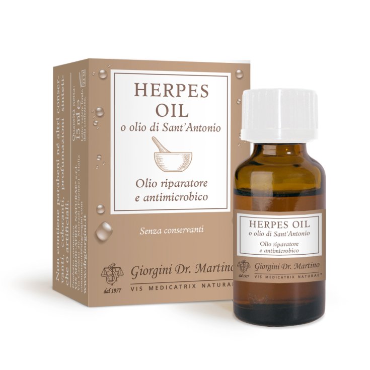 HERPES&nbsp;OIL Olio di Sant'Antonio Dr.Giorgini 15ml