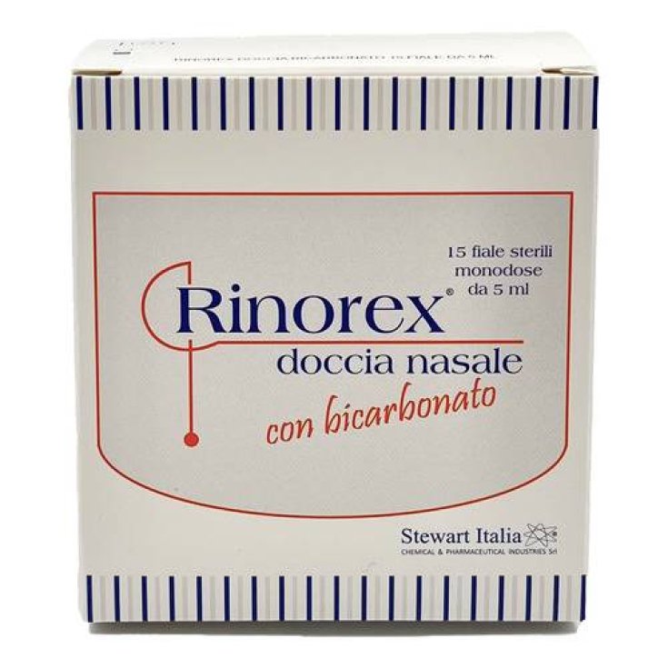 Rinorex Doccia Aerosol con Bicarbonato 15x5ml