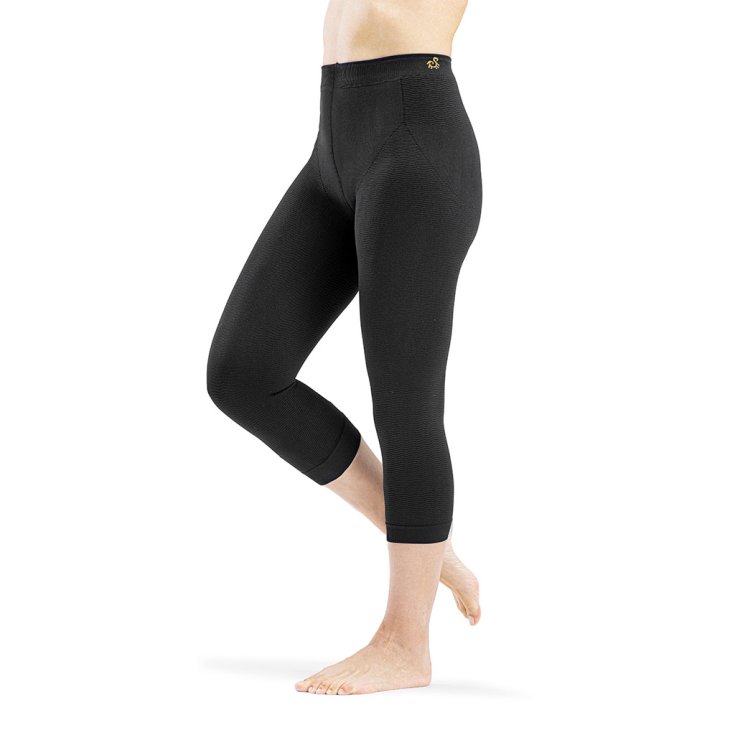 Leggings Capri Nero Tg.L BeYou Solidea