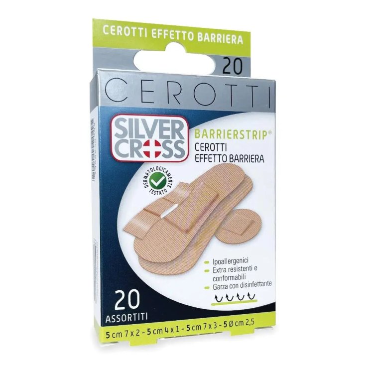 Barrierstrip Cerotti Barriera SILVERCROSS 20 Pezzi Assortiti