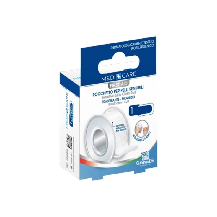 Cerotto Rocchetto in Rotolo TNT 2,5cm x 5m Madi+Care