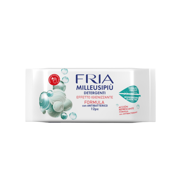 MilleUsiPi&ugrave; Detergenti Effetto Igienizzante Fria 12 Pezzi
