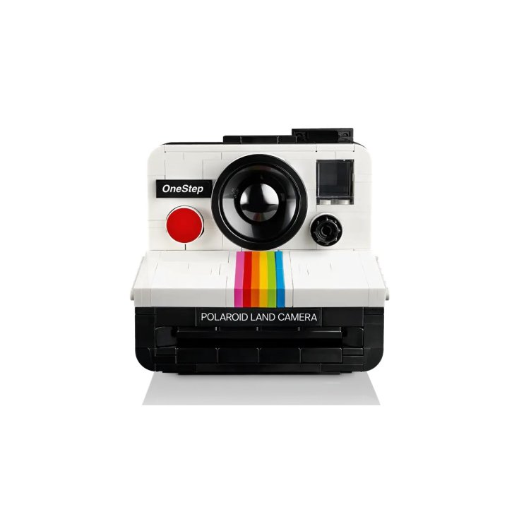 Fotocamera Polaroid OneStep SX-70 Lego Ideas Scatola Gioco 516 Pezzi