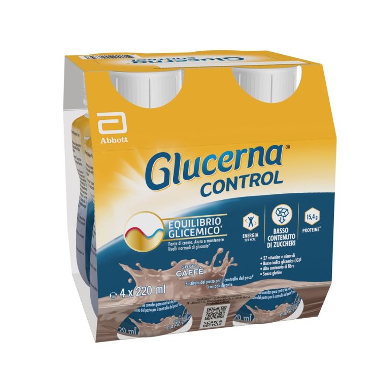Glucerna Control Caffè Abbott 4x220ml