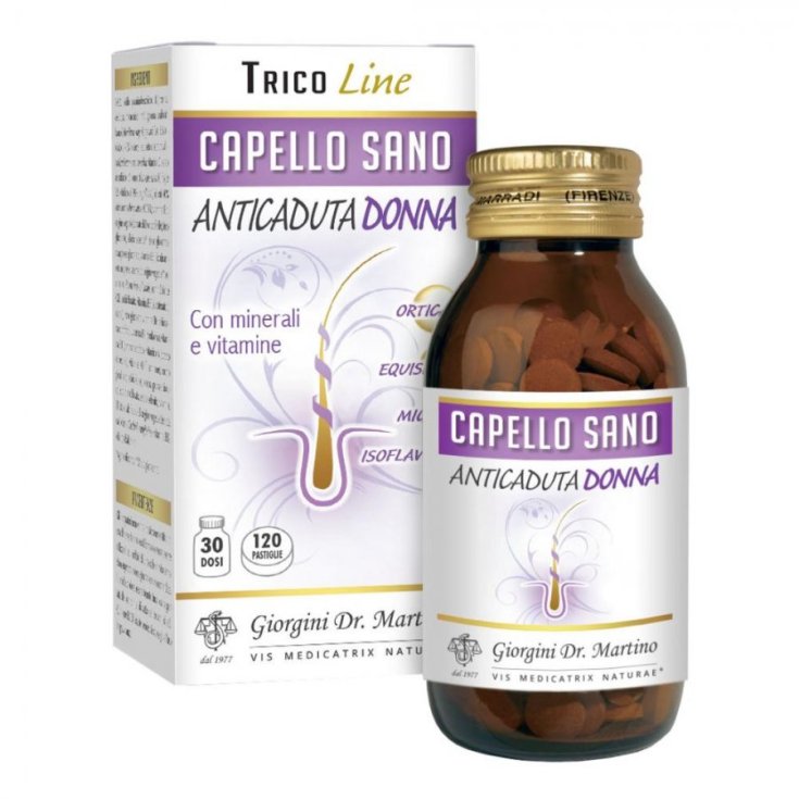 Capello Sano Anticaduta Donna Trico Line Dr.Giorgini 120 Pastiglie
