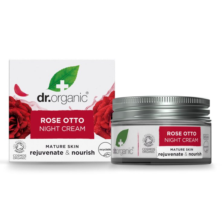 Rose Otto Crema Notte Dr.organic 50ml