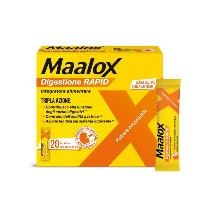 MAALOX DIGESTIONE RAPID 20BUST MAALOX DIGESTIONE RAPID 20BUST