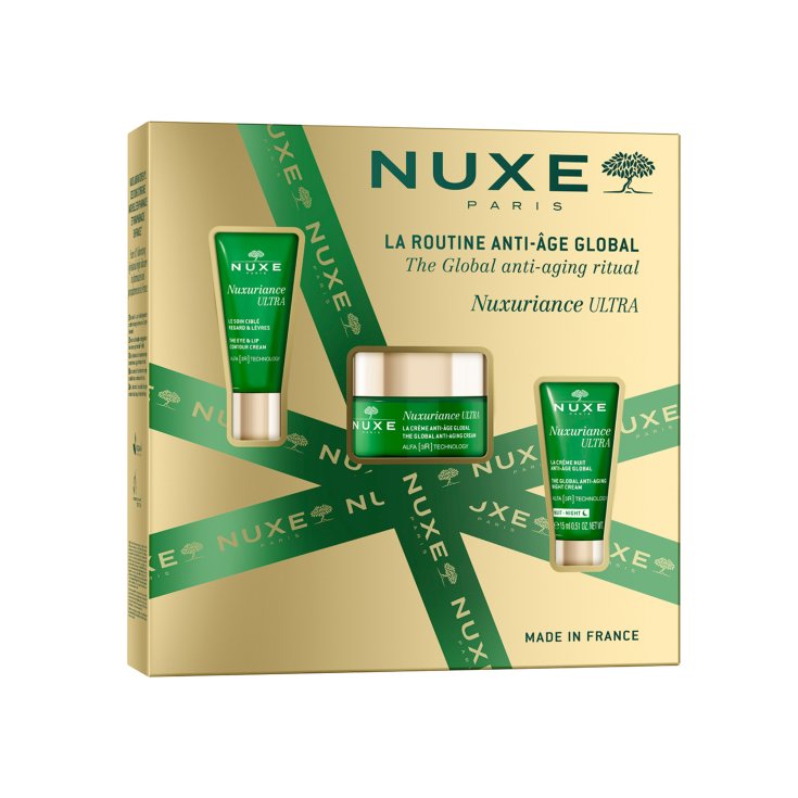 Nuxe Set Nuxultra 2025: Contorno Occhi, Crema Anti-Et&agrave; e Crema Notte
