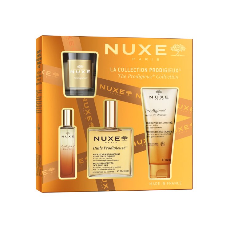 Nuxe Cofanetto Huile Prodigieuse 2025 con Olio, Profumo e Gel Doccia