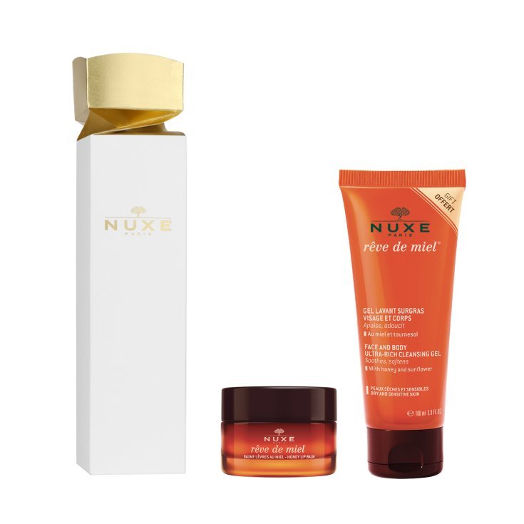 Nuxe Reve de Miel Balsamo Labbra e Gel Doccia