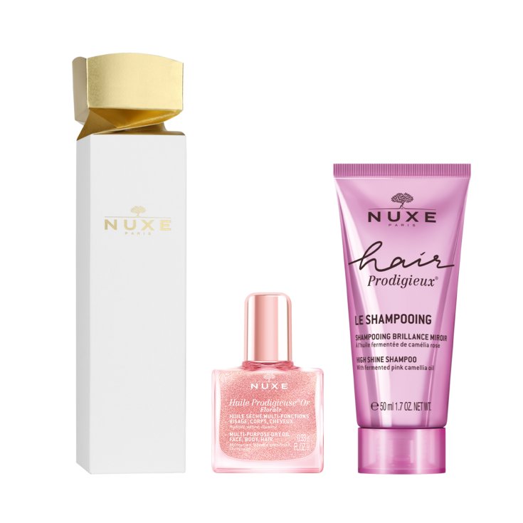 Nuxe Cofanetto Shampoo Hair Prodigieux 50ml e Olio Or Florale 10ml