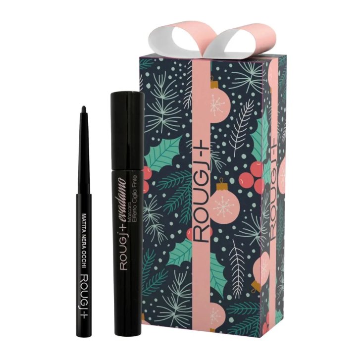 Rougj Cofanetto Kit Natale 01 Volume e Definizione Matita + Mascara
